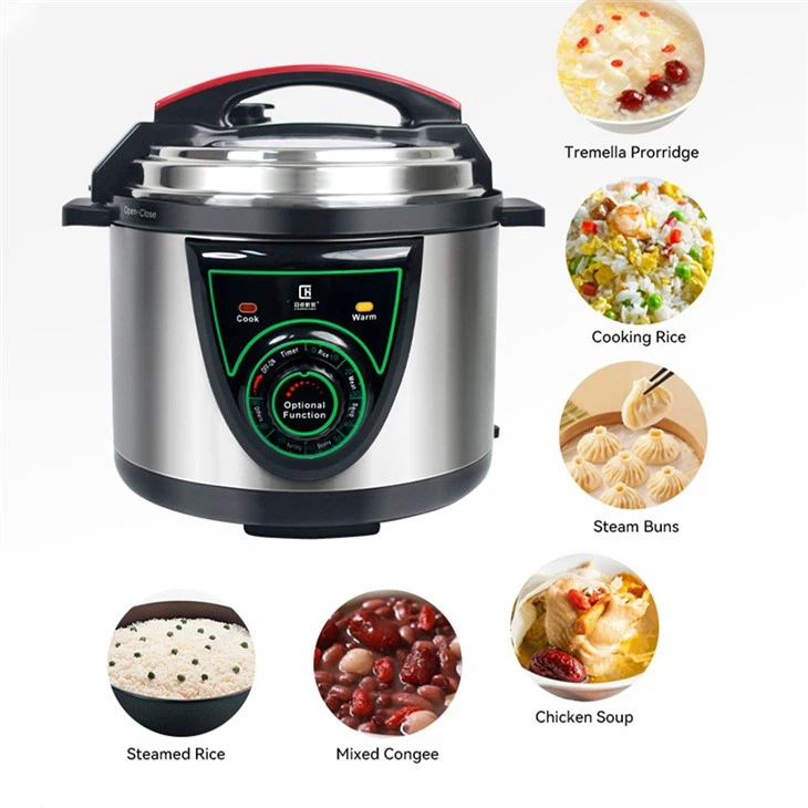 Rotary Knob Control Electric Pressure Cooker